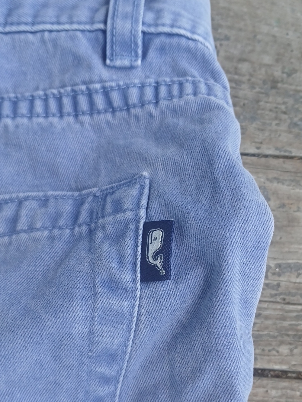 GUC Vineyard Vines Light Blue Classic Chinos Canvas "Breaker Pants"  32/34